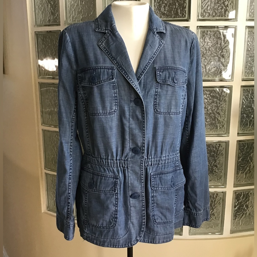 🆕 Linen/Lyocell Jacket 🩵 - Picture 3 of 8